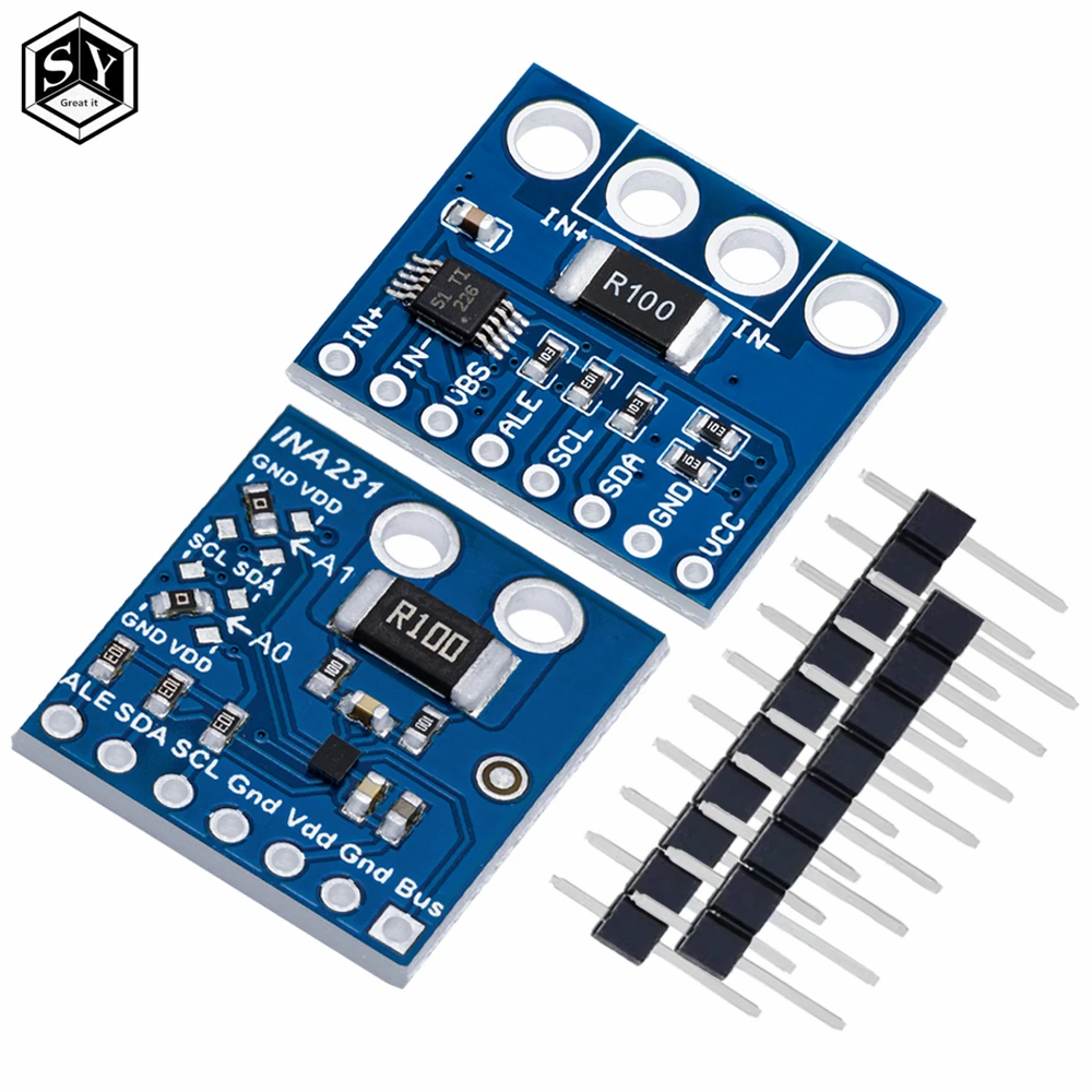 INA226  INA231 IIC I2C interface Bi-directional current/Power monitoring sensor module For Arduino