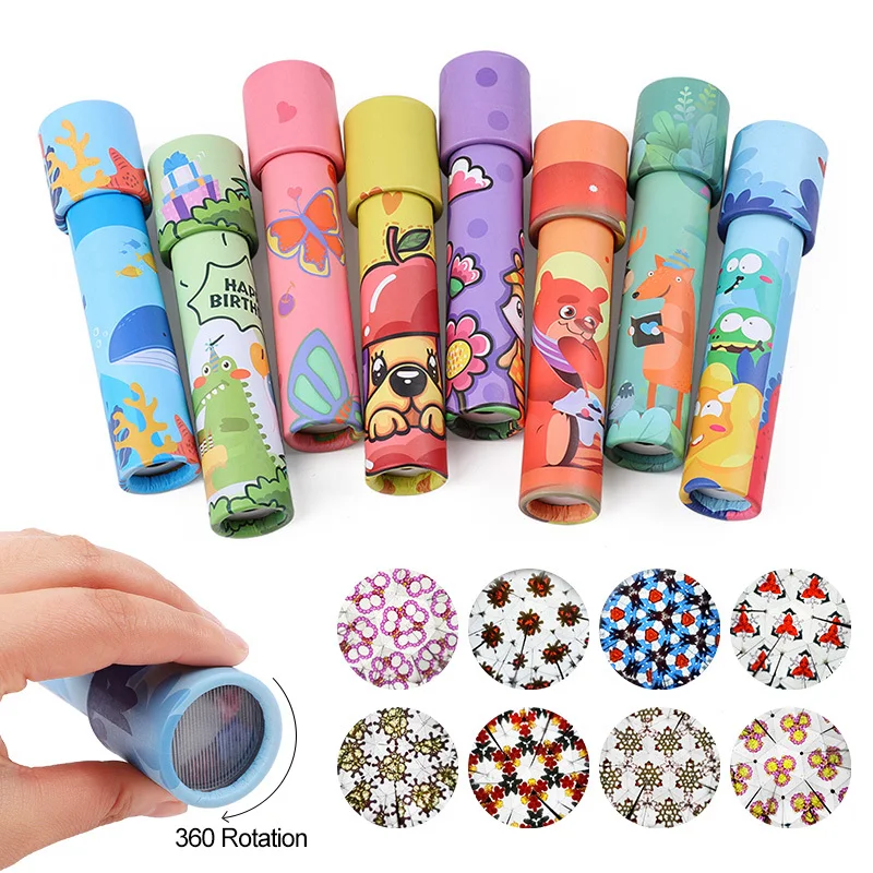 

Classic Kaleidoscope Nostalgic Science Educational Toy for Parent-Child Interactive Magical Change Gift for Experiment Supplies