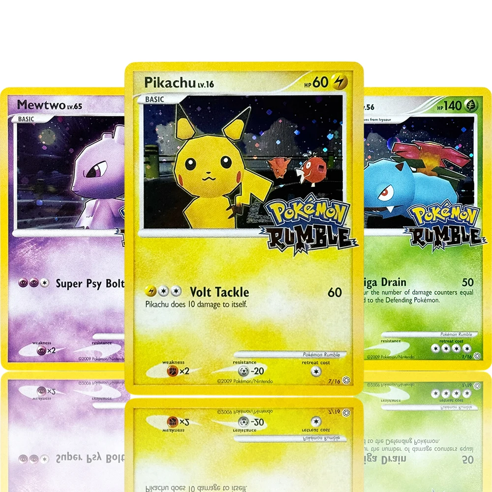 PKM PTCG Dragão do Céu Estrelado (DR) Charizard # 100 Cartas Raríssimas de Jogo DIY de Pikachu, Mewtwo e Venusaur (RM) Rumble Foil Proxy para Colecionar
