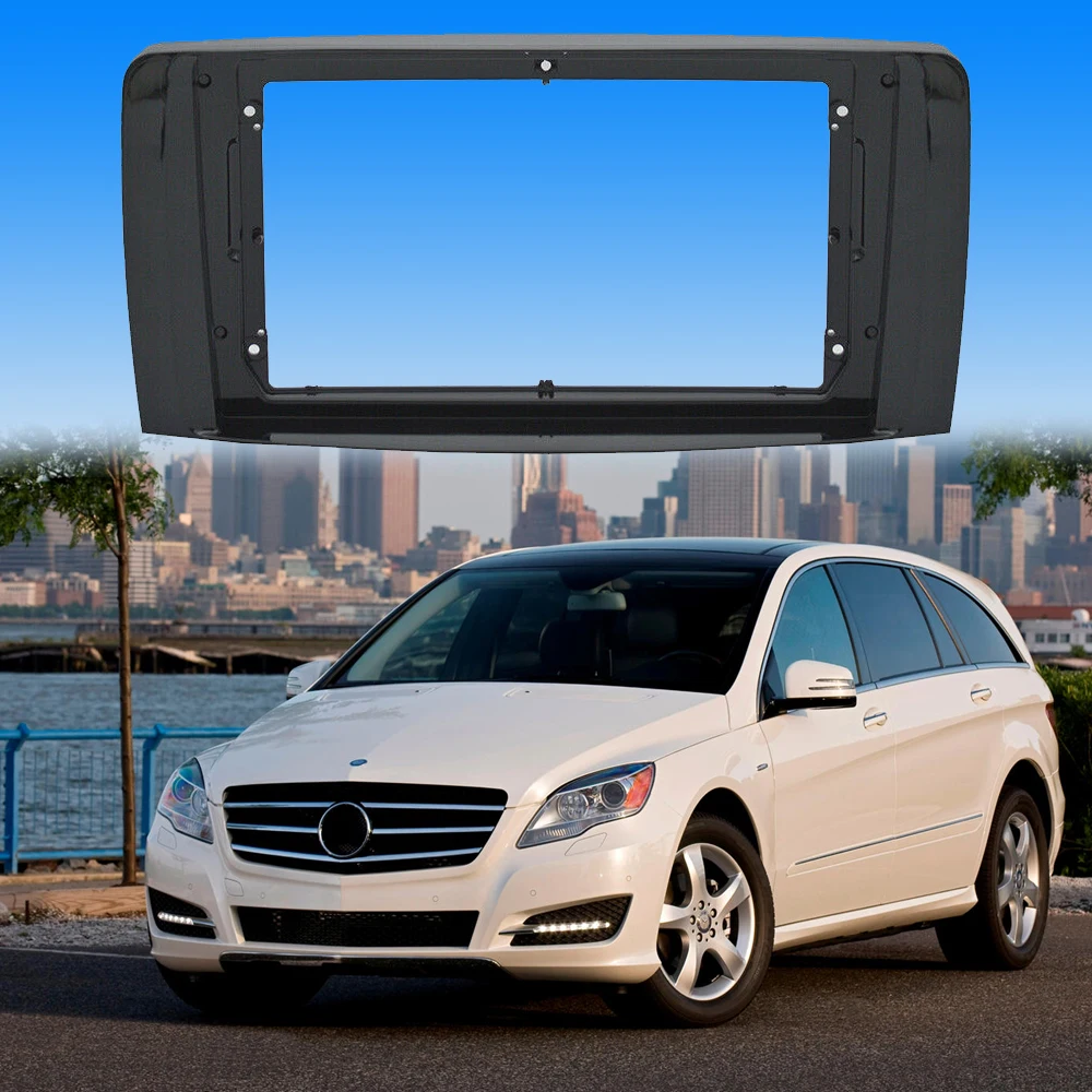 

9-дюймовая панель для установки автомобильного радиоприемника для Mercedes Benz R Class R320 R350 R500 R63 AMG W251 06-12