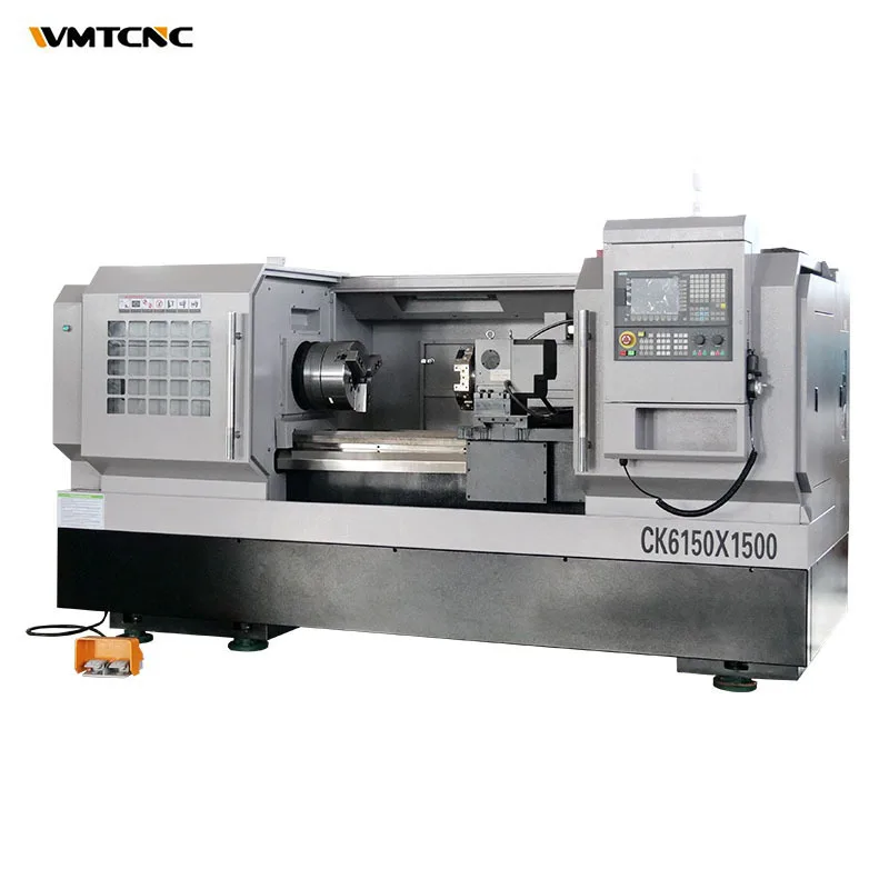 New Ck6150x1500 Single Phase Flat Hine With Siemens 808D Lathe Cnc Control Price