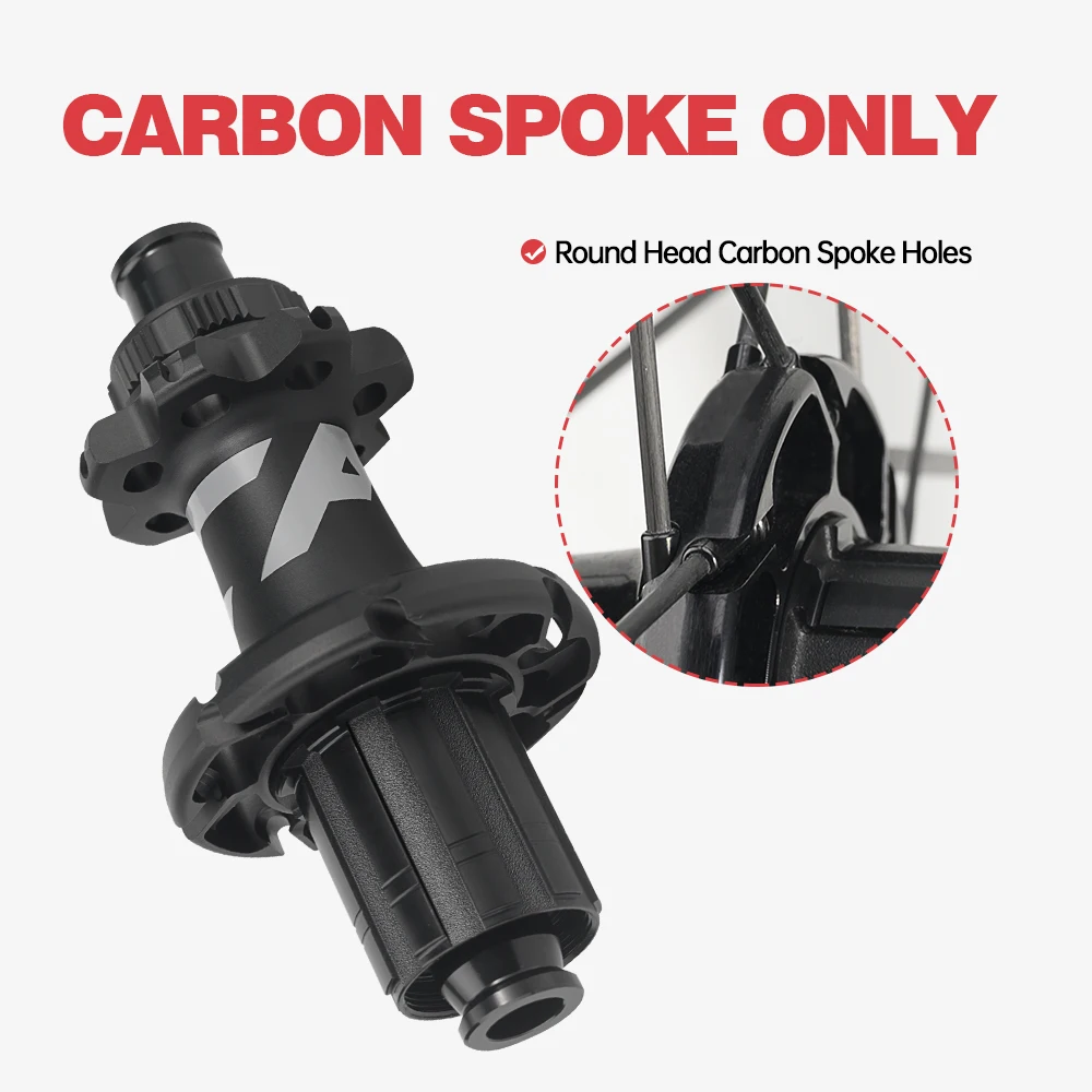 سبيكة دراجة اكسسوارات نوع رئيس الكربون تكلم دراجة محاور مركز قفل 21/21H اسئلة DT 36t / 54t الطريق القرص محاور الدراجة محاور #3