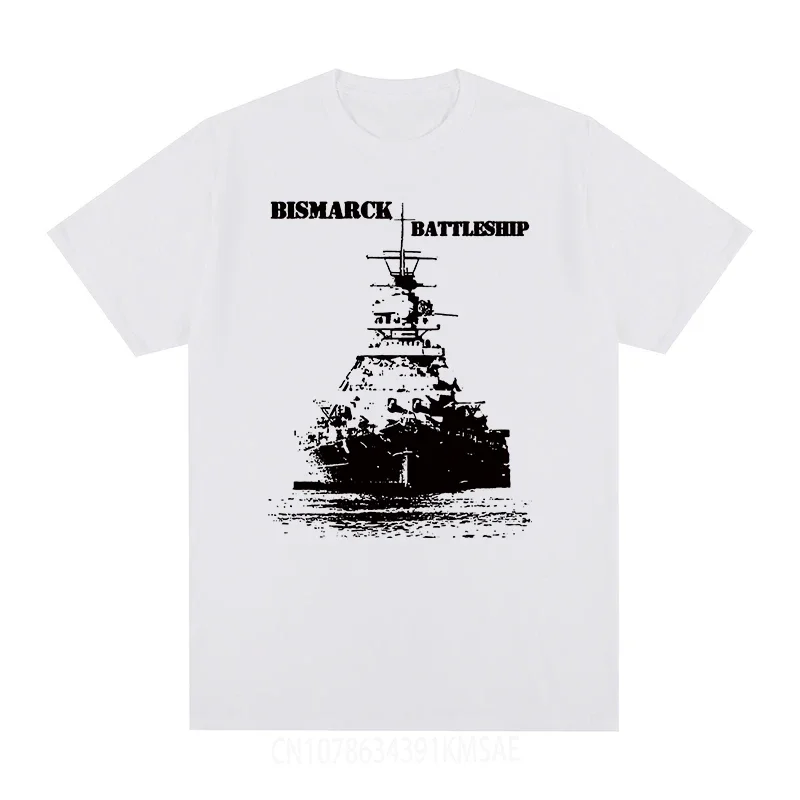 Bismarck battleship t-shirt Cotton Men T shirt New TEE TSHIRT Womens