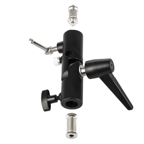 Imagen 2 del producto Soporte de Flash para estudio fotográfico, soporte de paraguas de zapata caliente, soporte de luz, adaptador de montaje para trípode