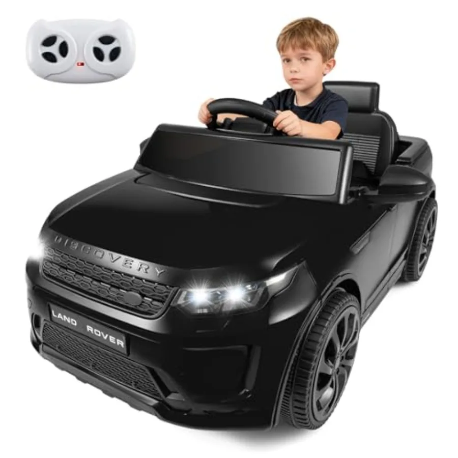 

Ride on Car Licensed Land Rover Discovery Electric Vehicle for Music Horn Soft Start 12V Ride On Toy with Remote Control Gift f