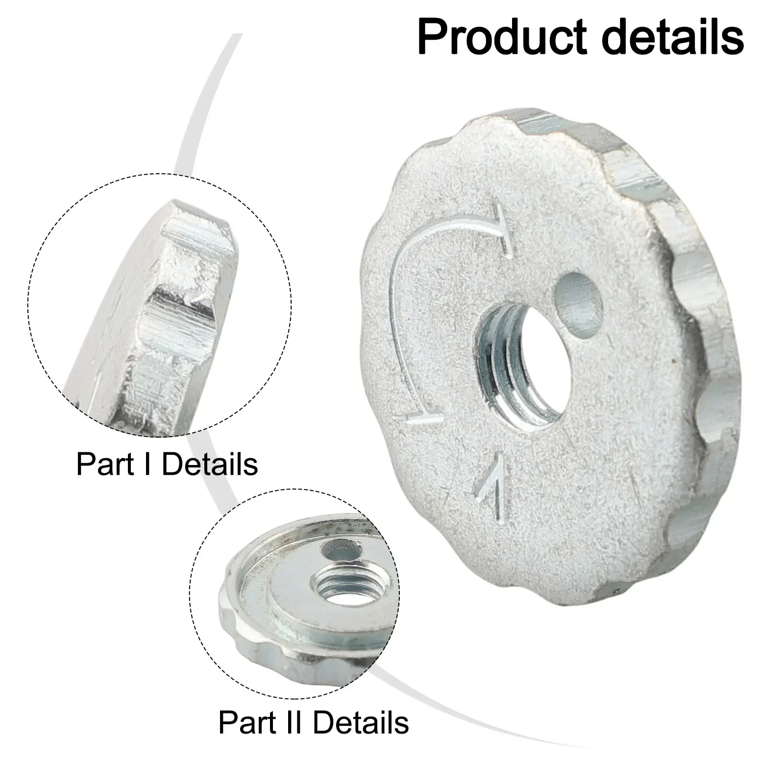 Angle Grinder Accessory Angle Grinder Fitting DIY Projects Easy To Remove HRC58 Hardness Metal Material Sand Smooth