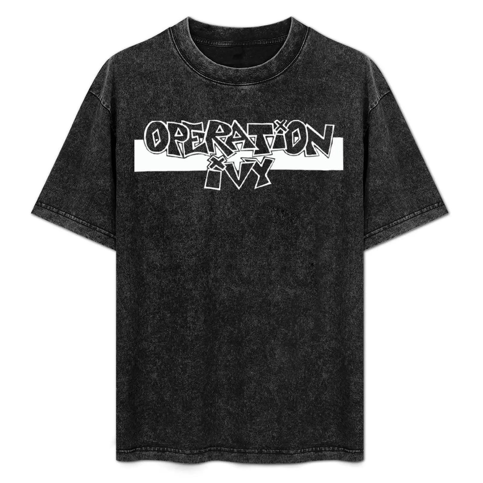 

Operation Ivy (Transparent) White T-Shirt Summer Holiday Casual Tee