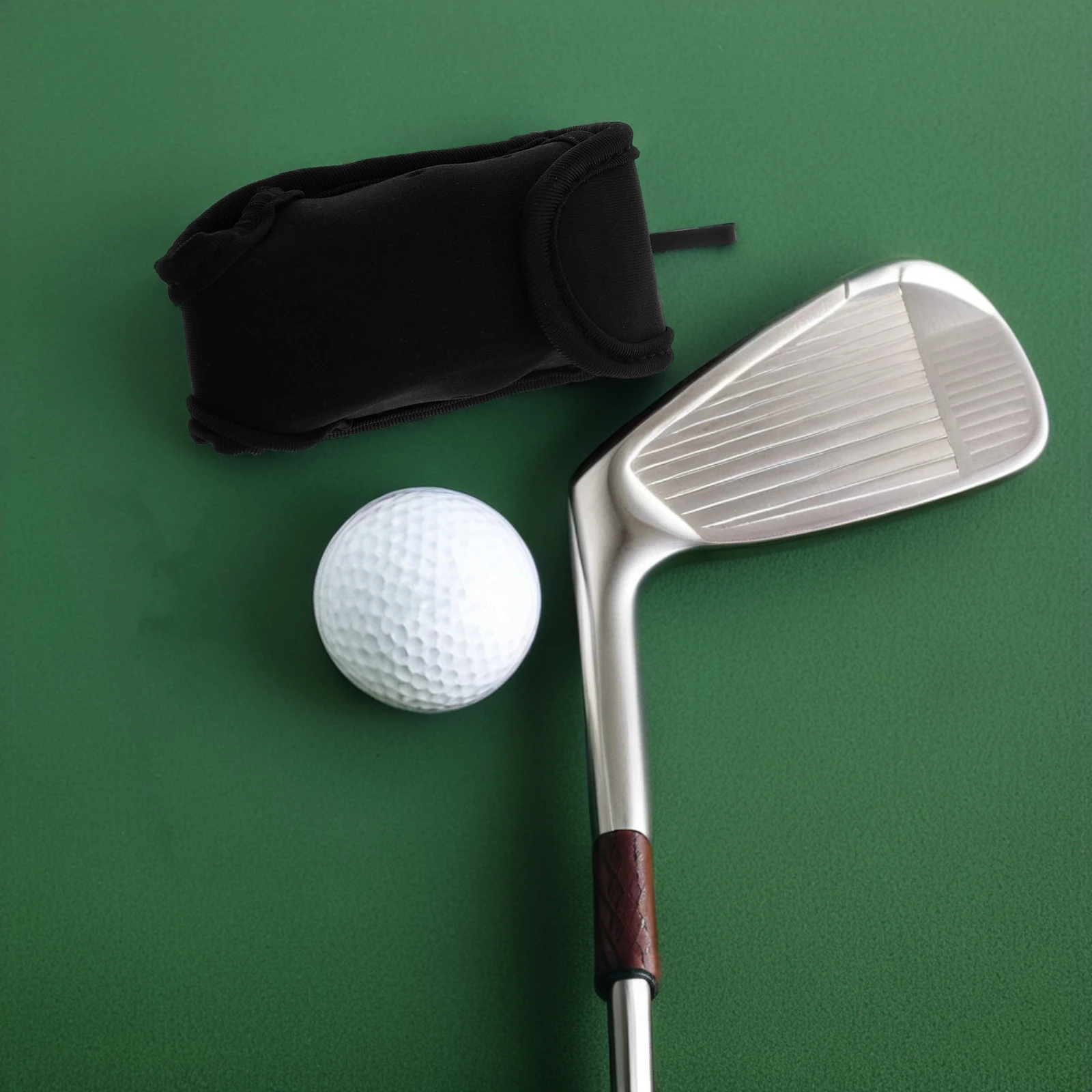 

2Pcs Portable Golf Ball Bag Lightweight Waterproof Storage Case for Travel Practice Wide Opening Easy Carry Golf Accessory Pouch