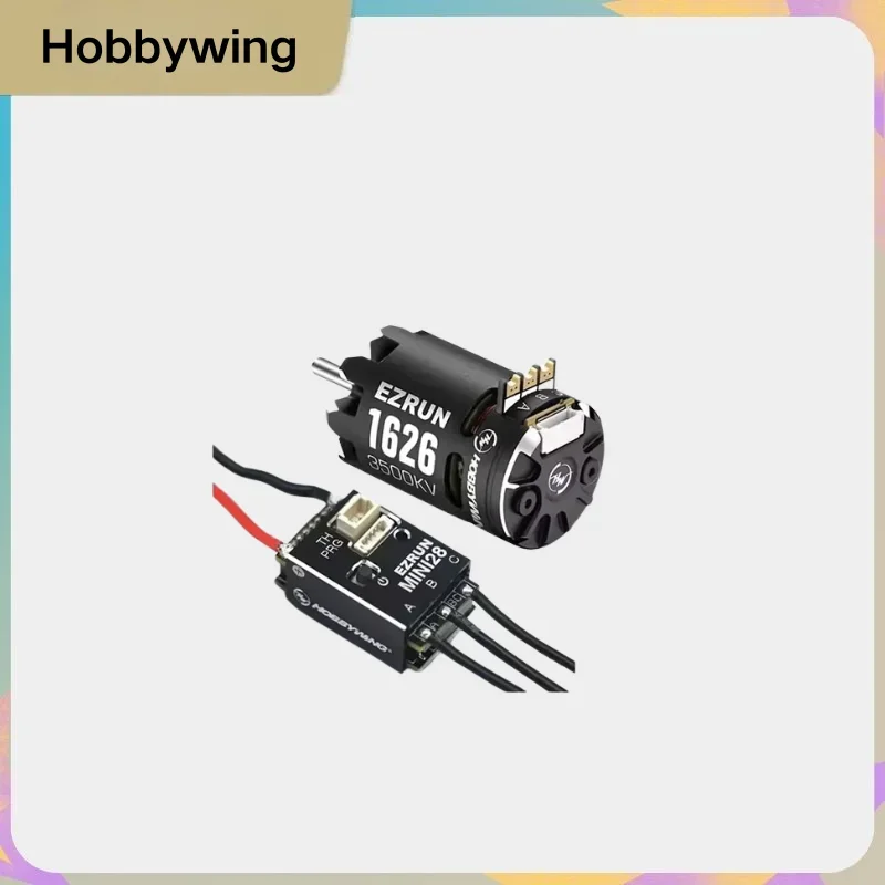 VoltSHobbywing EZRUN 1626 SD Sensored BLDC 3500-6500KV, MINI28 30A ESC Combo For 1/28 GL Racing Drift Car, Micro RC Parts