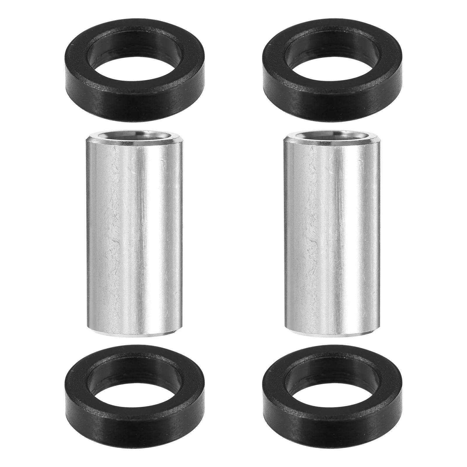 

2pcs Shocks Absorber Rear Absorber Bushing Bushing Black Motorcycle Mountain Bike Aluminum Durable Easy Install