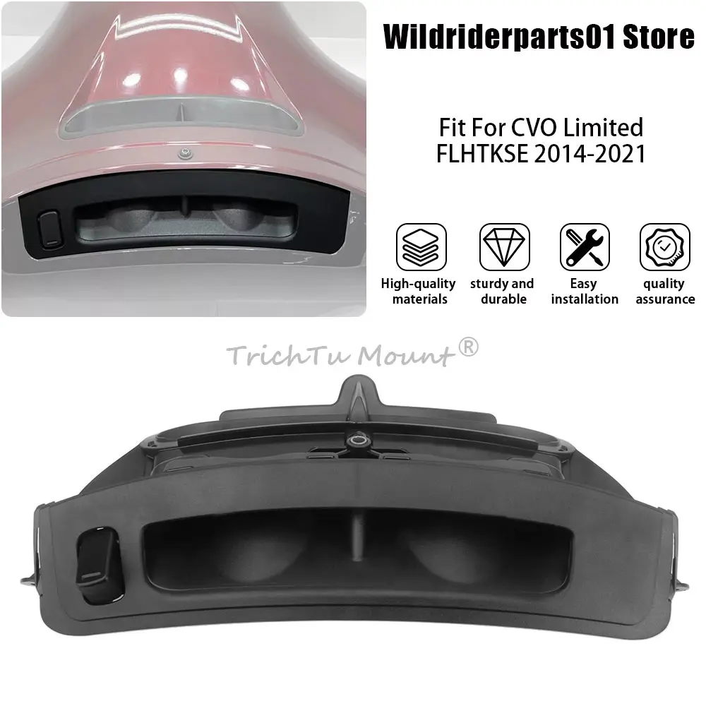 

Motorcycle Inner Fairing Air Duct Black For Harley Touring 2014-later Electra Glide, Street Glide Ultra Limited Tri Glide models