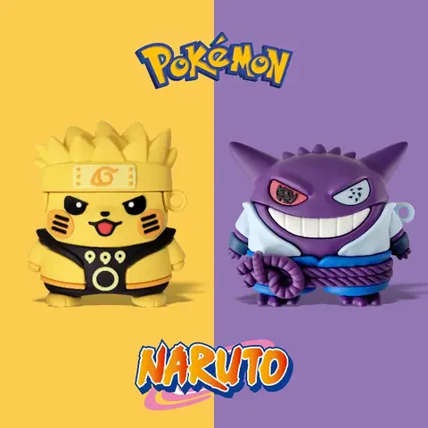 새로운 2024 Bulbasaur Snorlax, AirPods4 용 3D 만화 실리콘 케이스, AirPods 4 용 무선 충전 이어폰 보호 소프트 커버