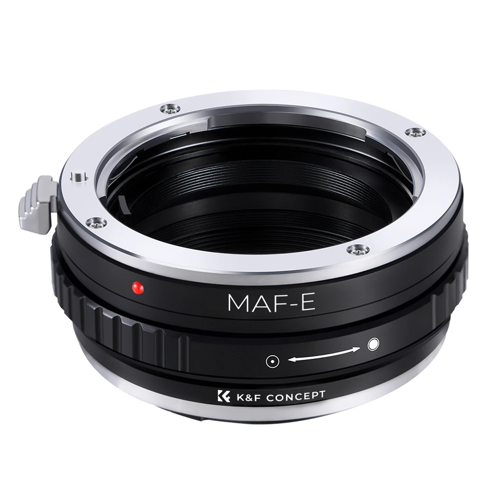 K&F Concept MINOLTA(AF)-NEX Lens Mount Adapter Ring for Minolta(AF) MAF Lens to Sony E Mount NEX Lens Camera A5000 A6000 A6400