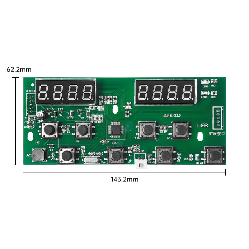 FanYing 2025 New Ultrasonic Cleaner Circuit Board 40Khz 50W-150W Digital Display and Control Drive Board Ultrasonic Generator