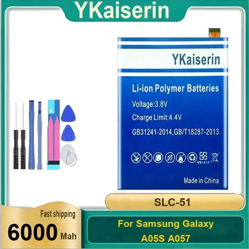 

Slc-51 Reliable Replacement For Samsung Galaxy A05S A057 Mobile Phone Battery 6000Mah Prolonged Performance