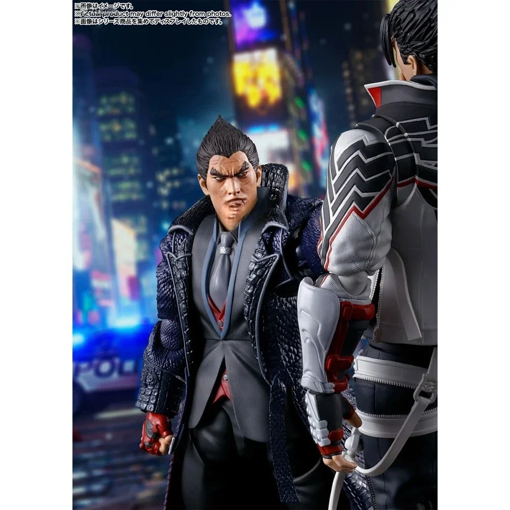 

Оригинал в наличии BANDAI SHFiguarts, аниме Tekken 8, Kazuya Mishima Jin Kazama, экшн-фигурка, модель игрушки в штучной упаковке