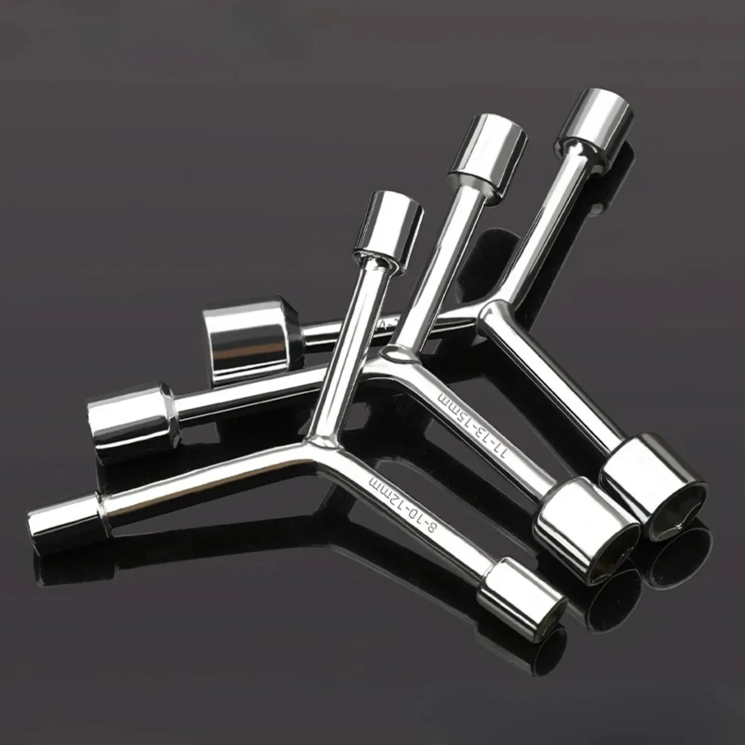 Multi-function Triangular Socket Wrench Tri-fork Pragmatic Y-type Three-prong Wrench Bicycle Household Disassembly Repair Tools