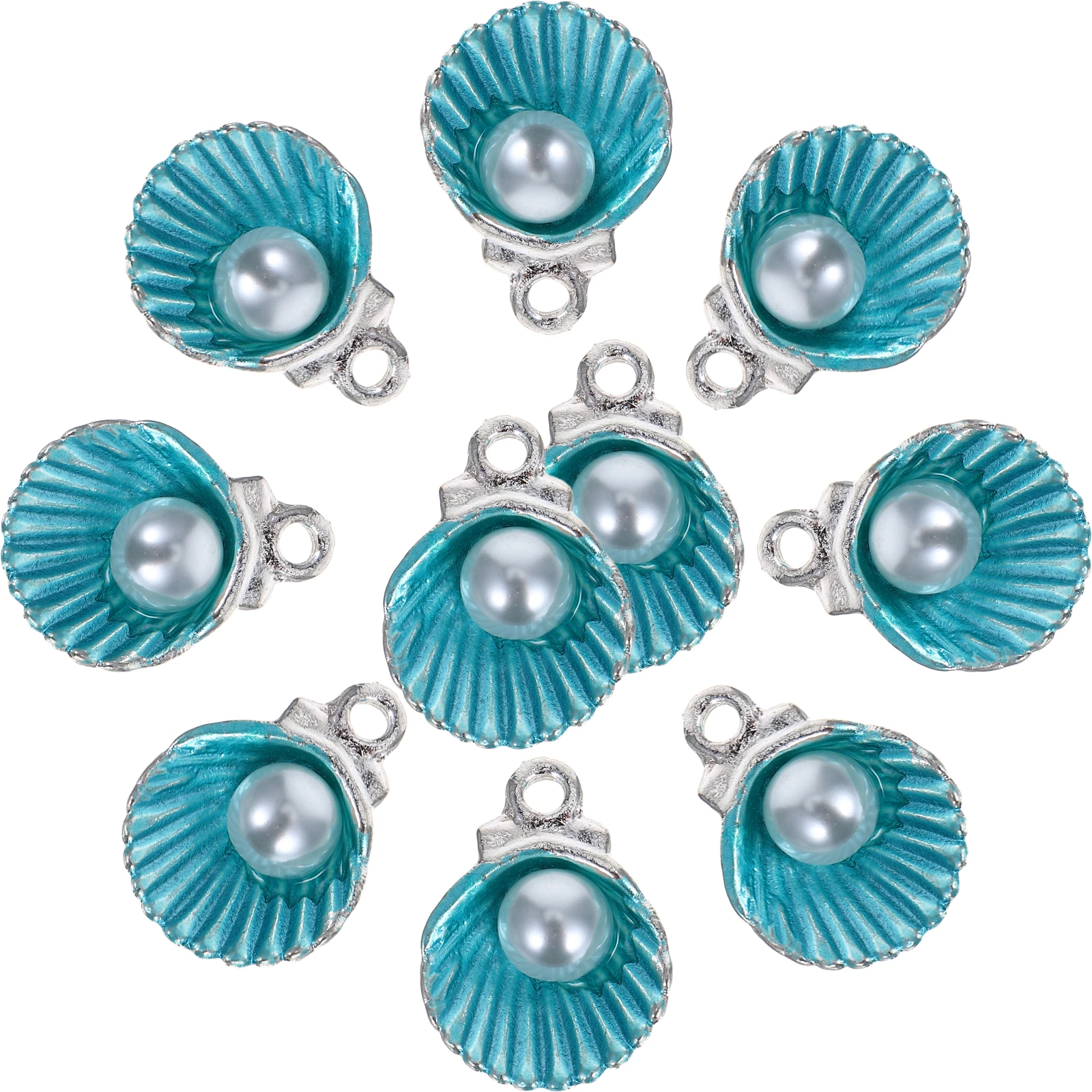 

30 шт., ракушка из цинкового сплава, уникальный дизайн, подвески в виде ракушек, винтажные серьги для рукоделия, браслет, браслет, изготовление ювелирных изделий на тему океана