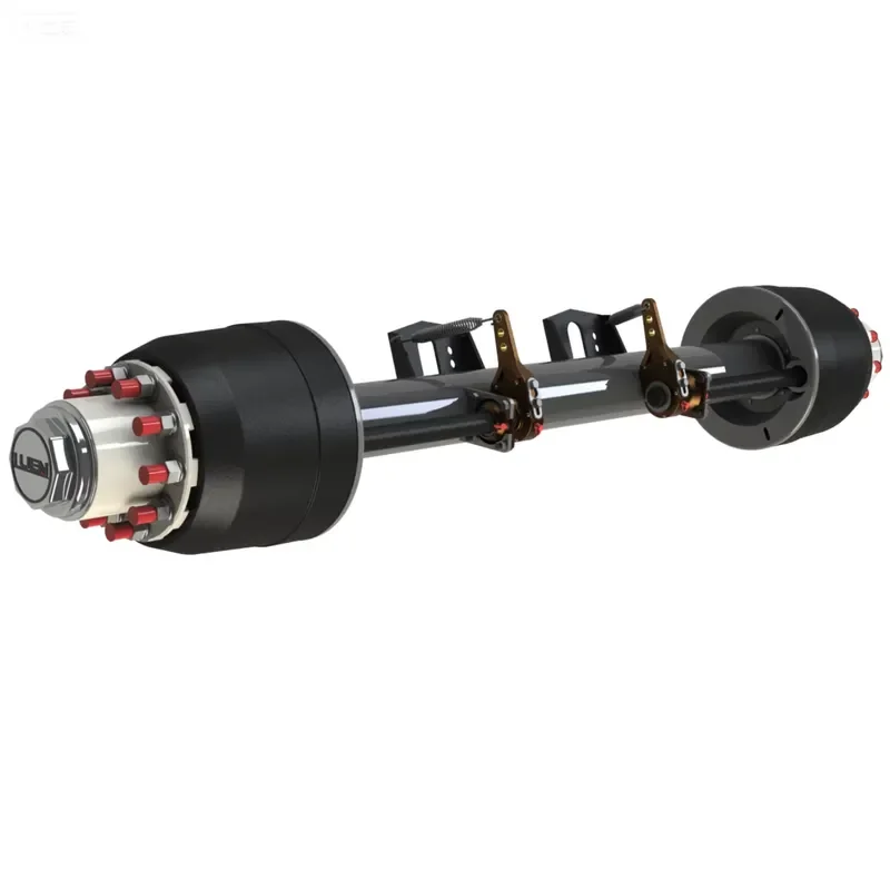 Factory Direct Custom Axles 4x4 Heavy Axle Shaft and 12T Trailer Axle Low Bed Semi Trailer