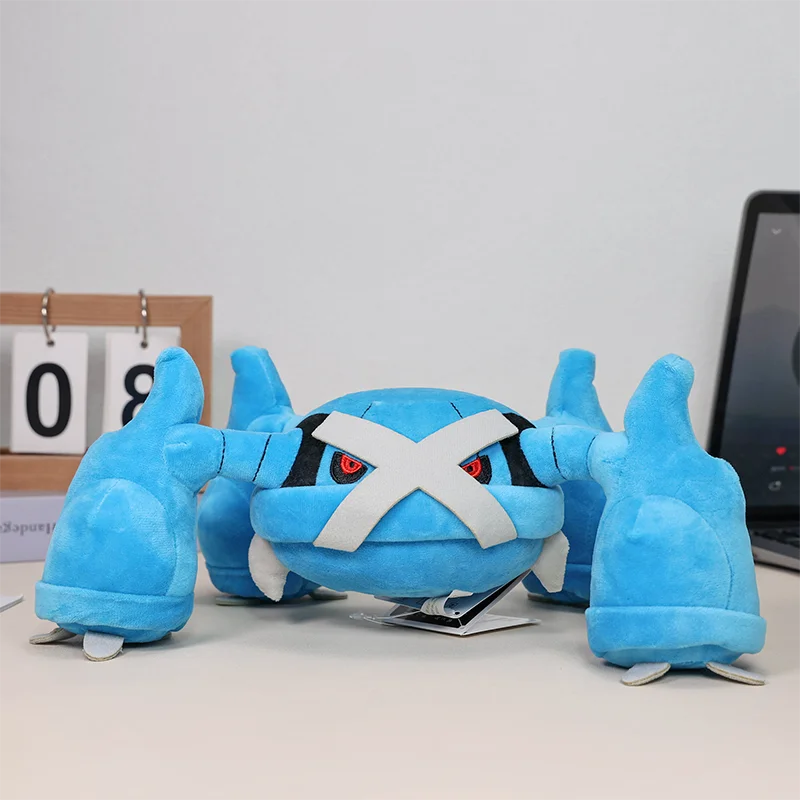 Anime Pokemon Plush Metagross Stuffed Toys Soft Doll Gift