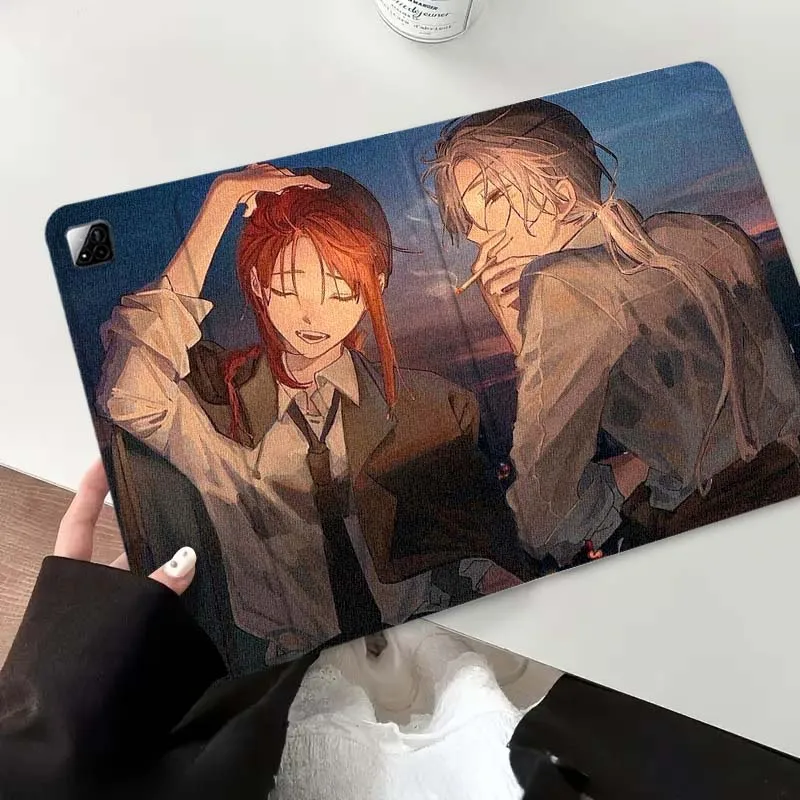 

Человек с бензопилой в стиле аниме Cool для Xiaomi Redmi Mi Pad 2 4 5 6 6s 7 8 11 12,5 12,4 11,2 8,7 SE Pro Plus Max Чехол для планшета