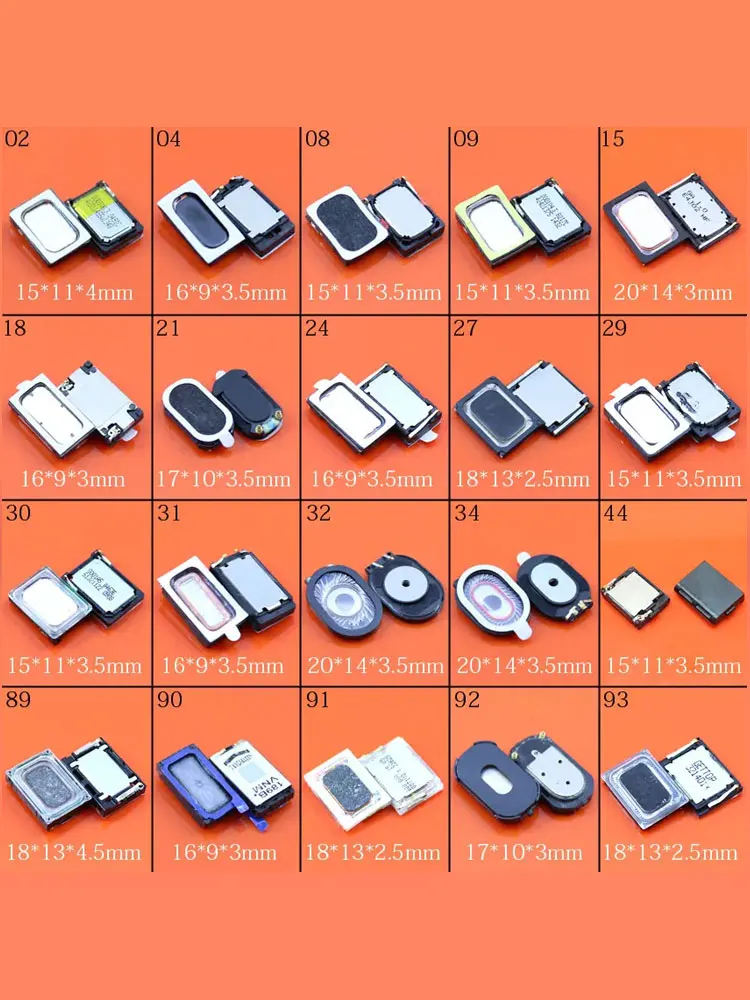 Cltgxdd 1 sztuka dzwonek brzęczyk głośnik dla Xiaomi Redmi Sony Xperia Huawei Lenovo Nokia HTC OPPO LG — zdjęcie 2