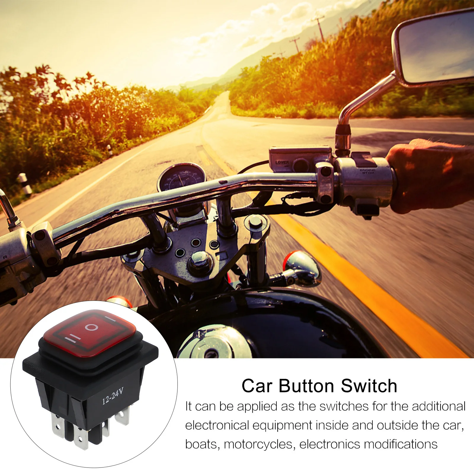 

2Pcs Rocker Toggle Switch Waterproof for Electrical Equipment Boat Car Appliance Mini on Off Professional Power
