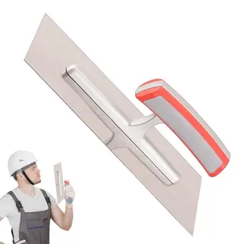 Cementtroffel Platte betonafwerkingsgereedschappen Lichtgewicht zwembadtroffel Troffel Betongereedschap met ergonomisch handvat voor sheetrock