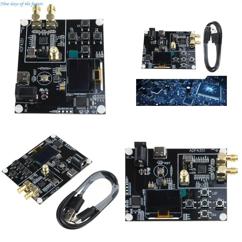 

ADF4351 Встроенный модульный частота синтезатор от 35 МГц до 4,4 ГГц Широкой для систем связи и академической лаборатории E65A