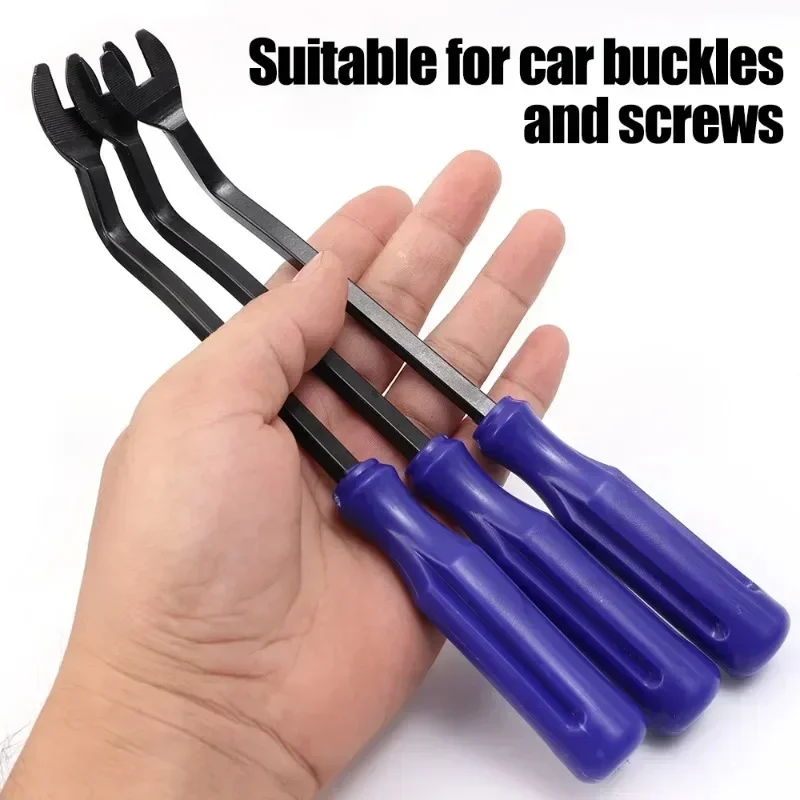 Car Hand-held Disassembly Screwdriver Plastic Pry Bar Automotive Audio Disassembly Tool Car Clip Panel Trim Dismantlers Crowbar