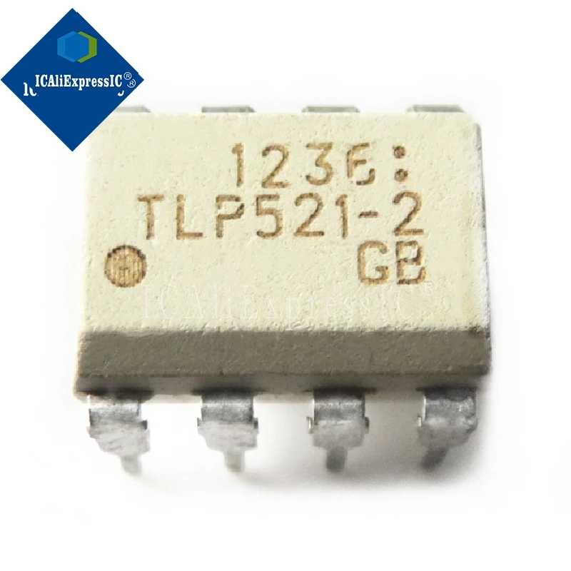 10pcs/lot TLP521-2GB TLP521-2 TLP521 P521-2 DIP-8 SMD-8 HIGH DENSITY MOUNTING PHOTOTRANSISTOR OPTICALLY COUPLED In Stock