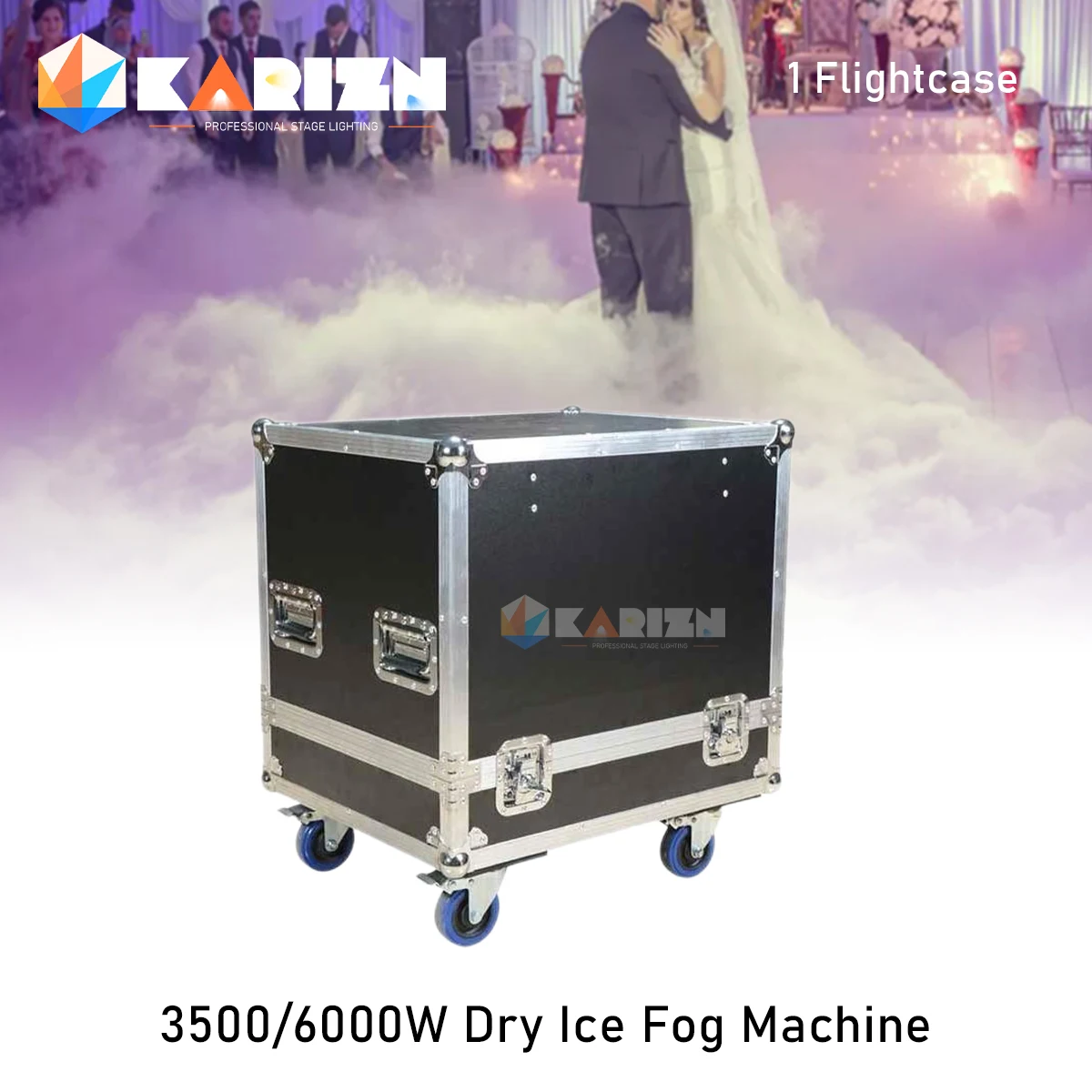 Imagem -06 - Máquina de Nevoeiro de Gelo Seco com Tubo e Bocal Stage Fog Machine para Eventos de Casamento Low Ground Dmx512 Tax 16 Pcs 3500w