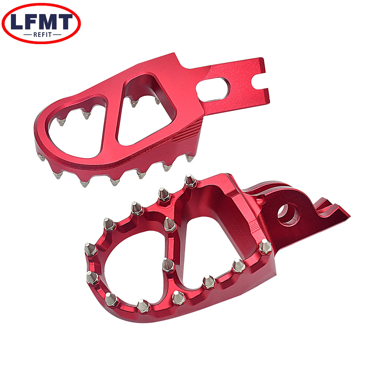 For HONDA CR 125 250 150R CR250R CRF 150R 250R 450R 250 450 X RX L M Motorcycle CNC FootRest Footpegs Foot Pegs Pedals 2002-2023