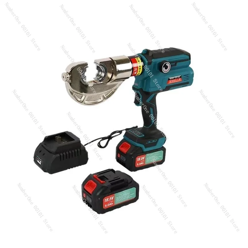 Cordless 240mm 300mm Lithium Battery Hydraulic Crimping Tool Electric Cable Wire Terminal Lug Crimper Integrated Rechargeable