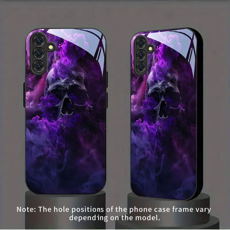 Tempered Glass Phone Case For Galaxy S26 S21 S22 S23 S24 S25