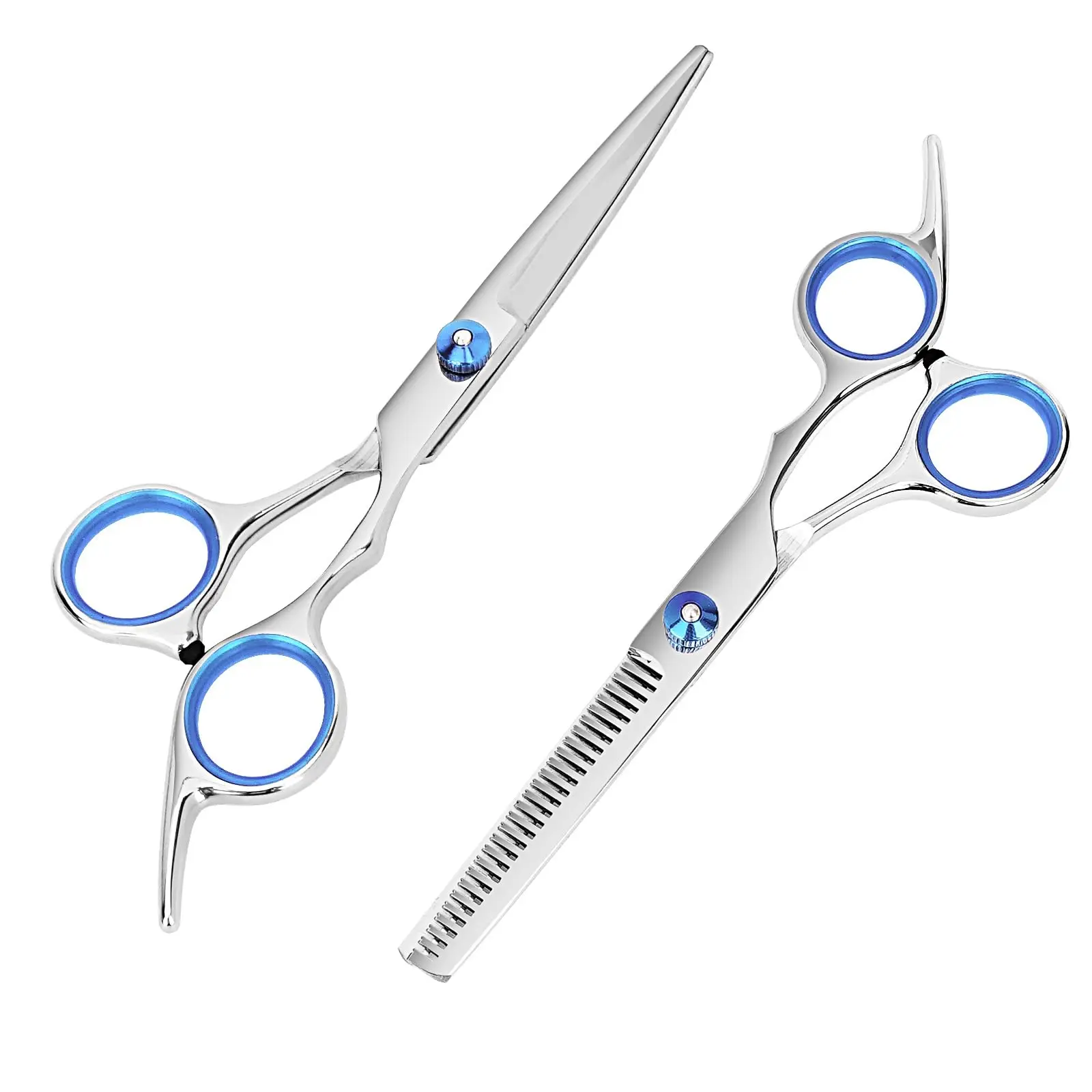 

BarberTop Stainless Steel Scissors for Hair Thinning Clipper 6.7 inches Hairdressing Products Haircut Trim Hairs Cutting Tools ﻿