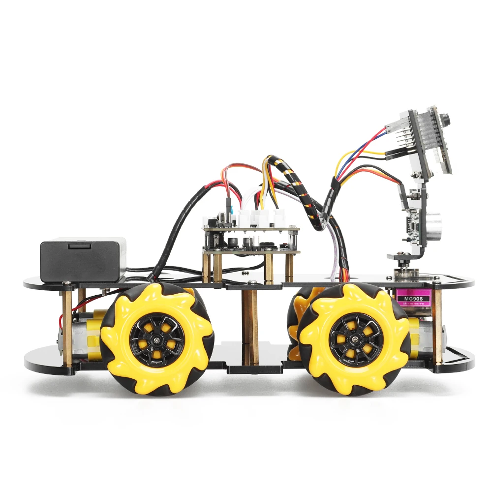 ชุดคิตสำหรับรถยนต์อัจฉริยะ ESP 32สำหรับการเขียนโปรแกรม Arduino พร้อมกล้องและรหัสเรียนรู้ทักษะการพัฒนาชุดอิเล็กทรอนิกส์อัจฉริยะ DIY แบบสมบูรณ์