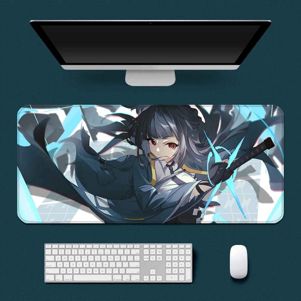 Hot Games Z-Zenless Zone Zero Mousepad Printing Computer Gamers Locking Edge Non-slip Mouse Pad XXL90x40cm Keyboard PC Desk Pad