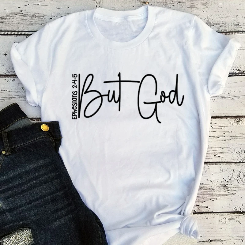 

Christian Shirts God Shirt Christian Outfit Vintage Tops God Tshirt Shirt for Women Christian Clothing Casual L