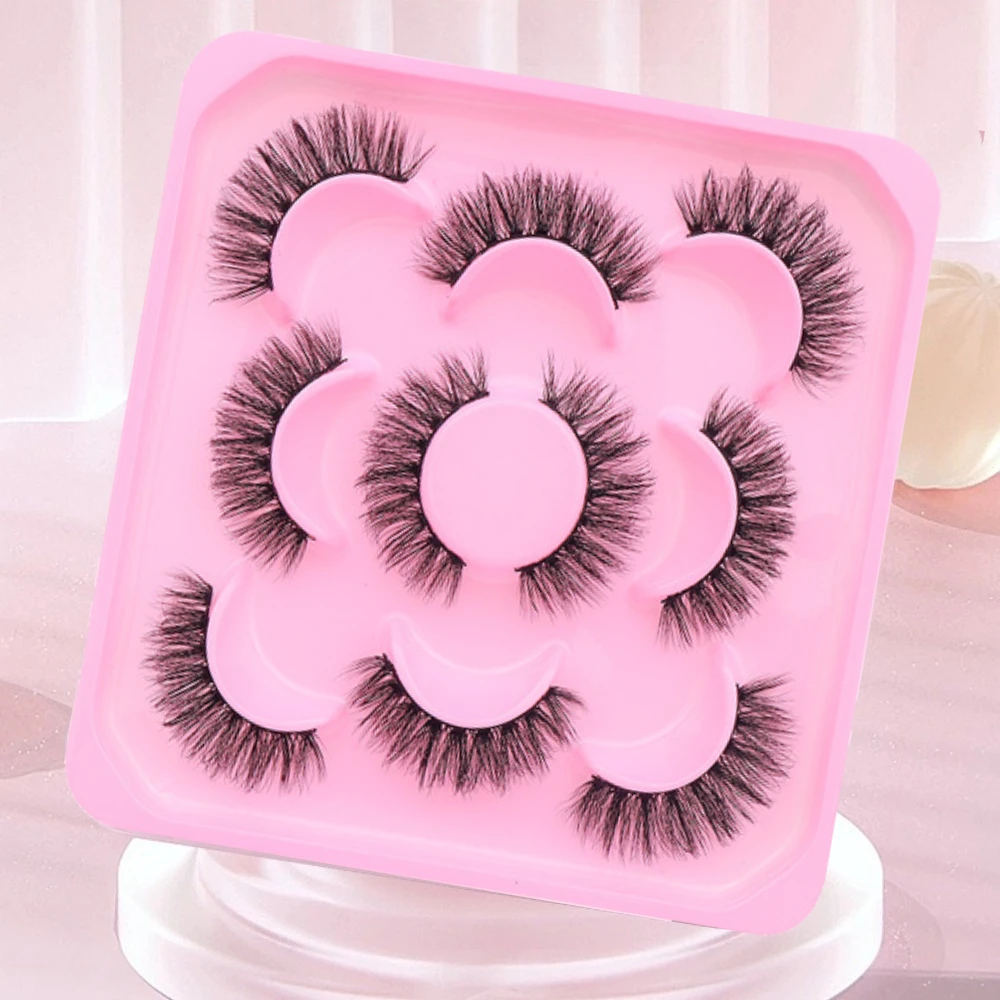 

New Fashion Full Strip False Eyelashes Natural Thick Dense Volume Fake Eyelash Manga Clusters Lashes Makeup Accessories