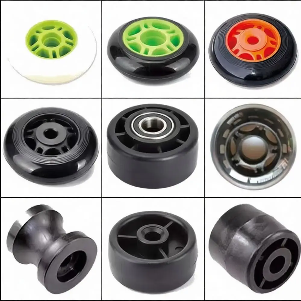 Universal PP Swivel Caster Wheels For Treadmill Exercise Bike Fitness Equipment Replacement Parts Durable Nylon Roller Move