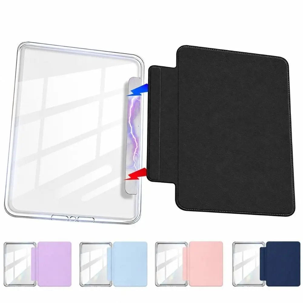 Magnetic Detachable 7 inch e-Reader Case Auto Sleep Wake Acrylic Folio Cover 9/10th Generation for Kindle Oasis 3/2