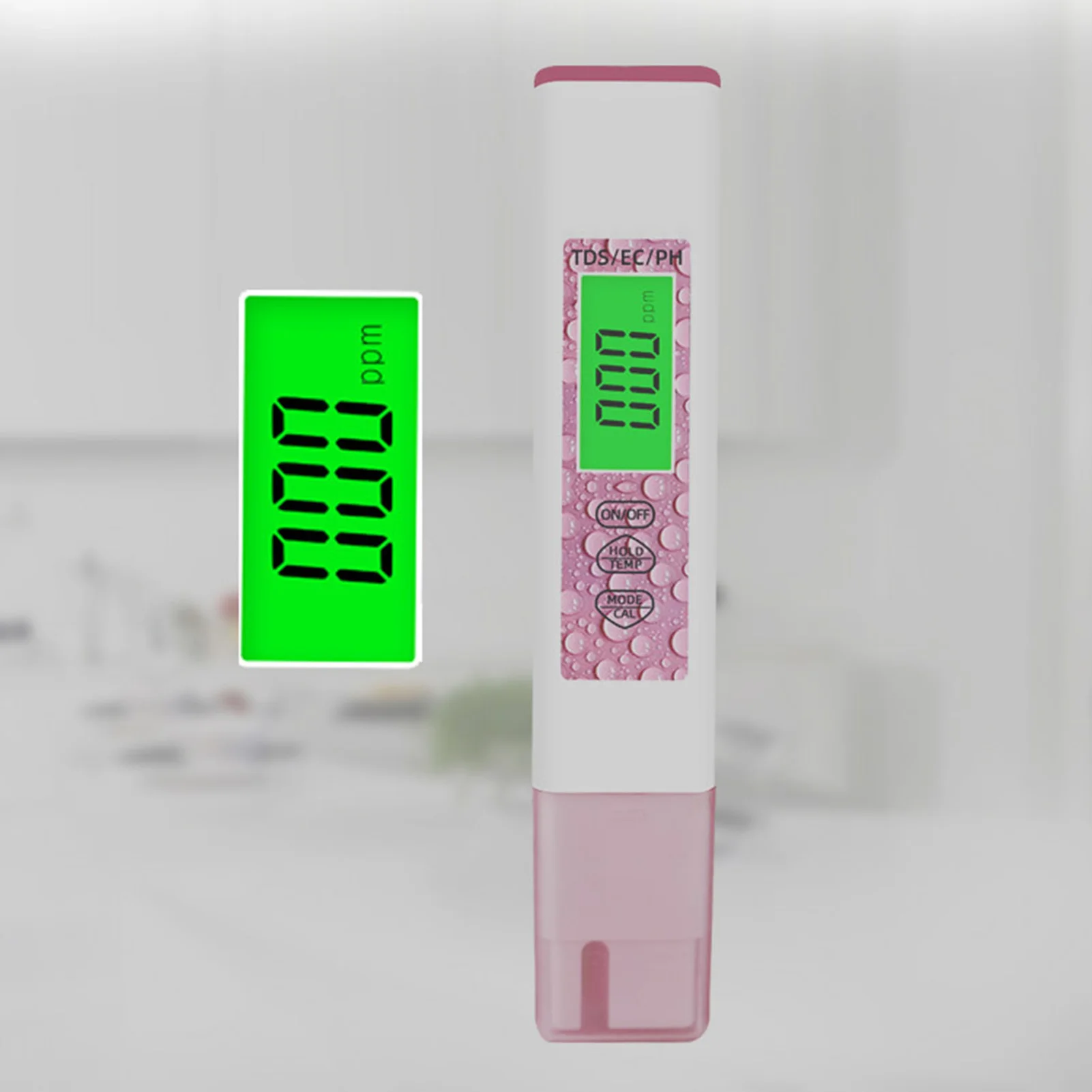 Penna digitale LCD PH TDS e EC Meter di strumento di monitoraggio del misuratore di acidità ad alta precisione apparecchiatura di prova della qualità dell'acqua