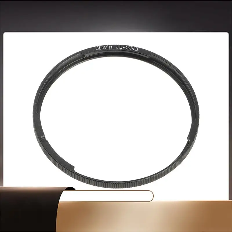 

Алюминиевое кольцо для объектива Jlwin для Ricoh GR 3, декоративное кольцо, многофункциональное портативное кольцо для объектива-N35R
