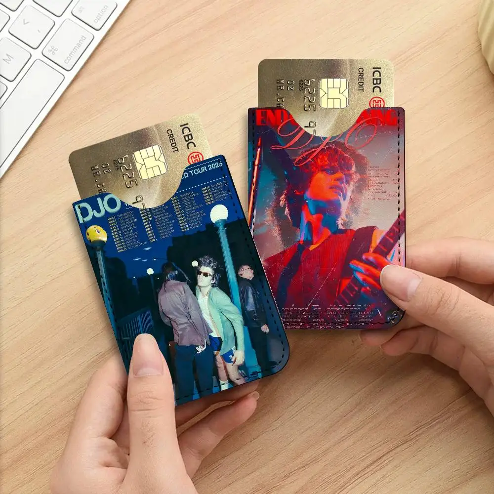 S-Singer-Djo-Album-Cover Card Protect Credit Bank Card Holder Case Slim Wallet Protector for Men Travel Shopping