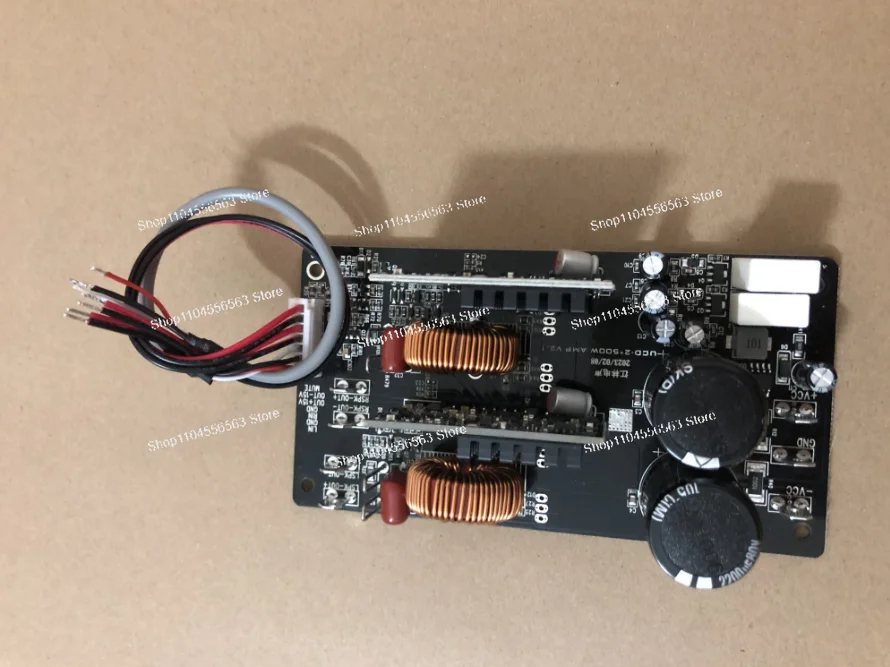 UCD Dual-Channel Class D Power Amplifier Module – 2×500W 8Ω 800W Bridgeable Stereo Digital Amp
