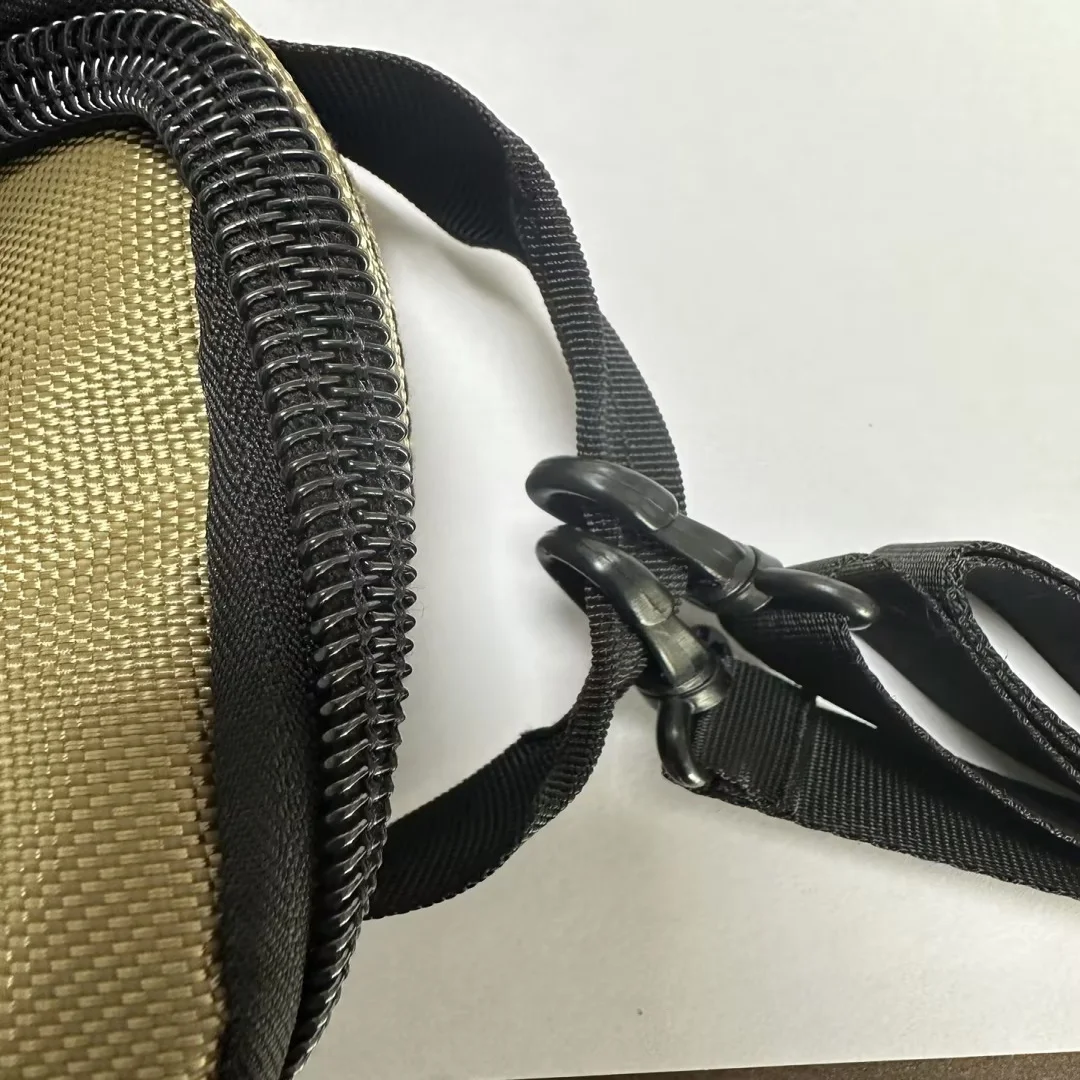 Sac à outils robuste, organisateur d'outils tactique, sac portable pratique multi-poches avec mousqueton et cordon rétractable