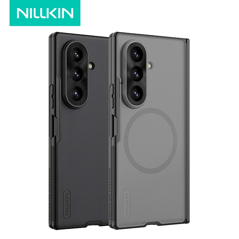 NILLKIN Case For VIVO X Fold 8 Ultra Matte Hard PC + Soft TPU Camera Protection Anti-drop Magnetic Cover with Front Frame