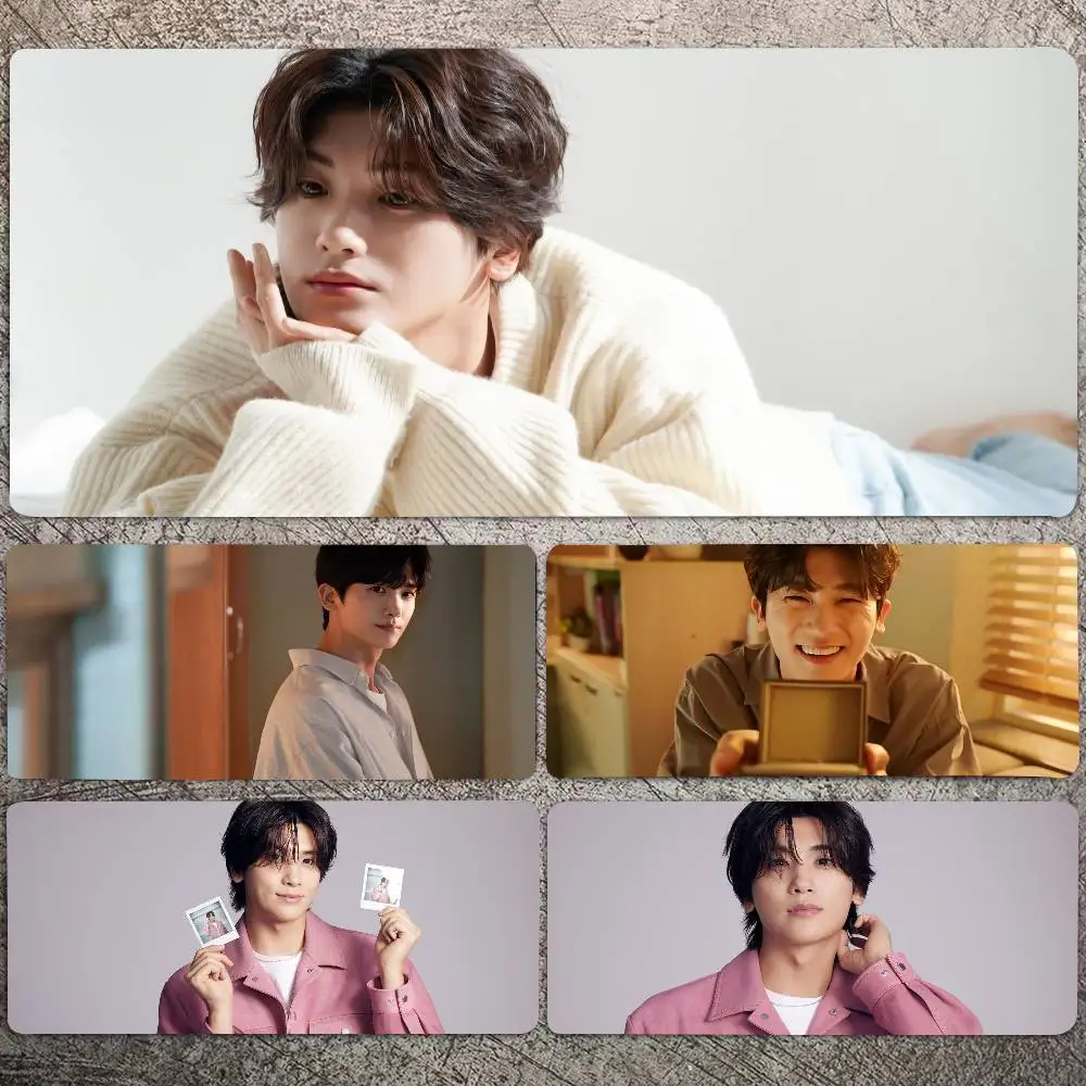 Korean Celebrity Park Hyung Sik Mousepad Non-slip Suitable For Office Computers Laptops E-sports Game Desk Mats XXL Keyboard
