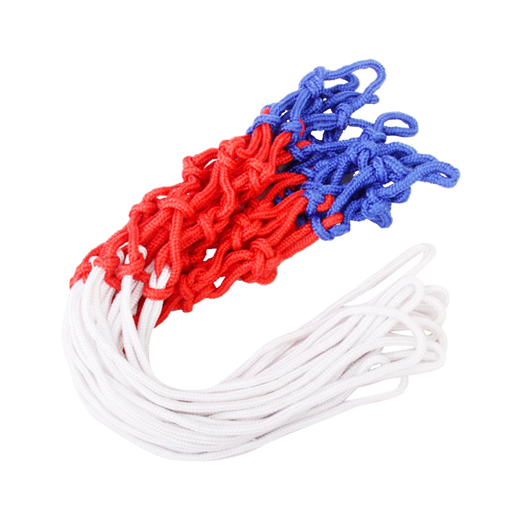 Basketball Net Red White & Blue 6mm Nylon Hoop Goal Rim STANDARD